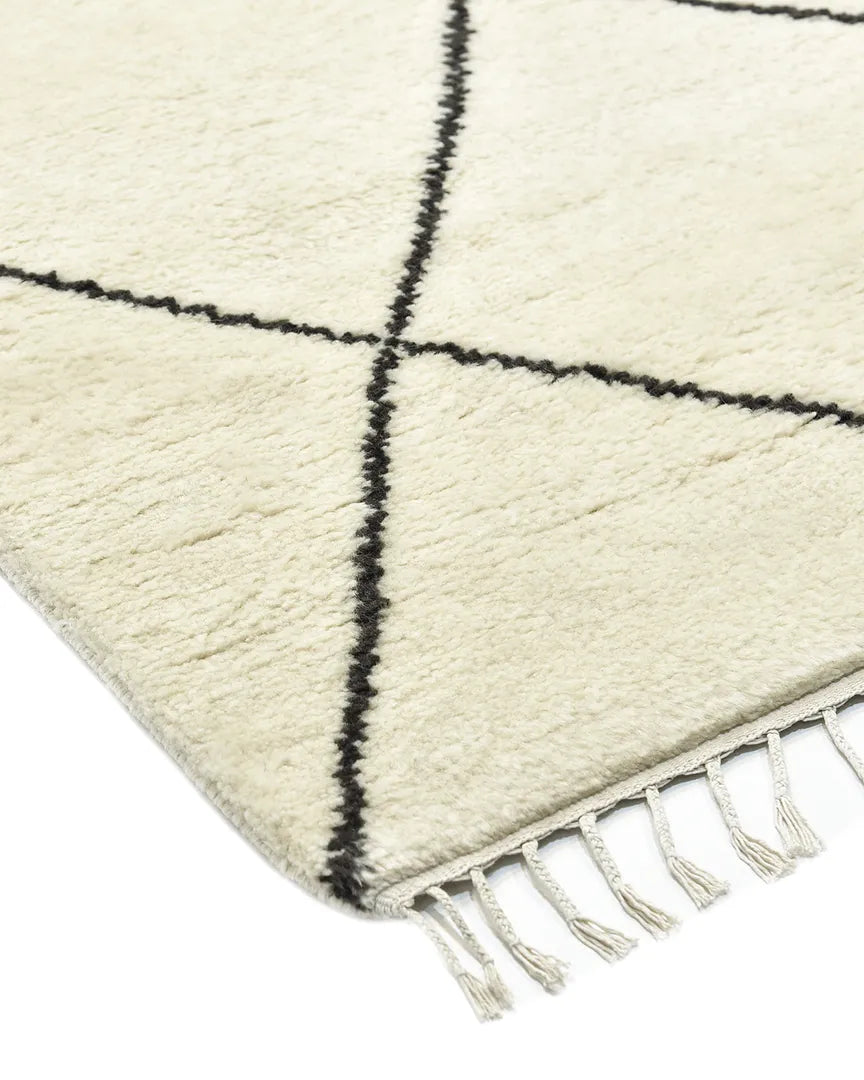 Solo Rugs - Wallis Hand-Knotted Bohemian Moroccan Area Rug -