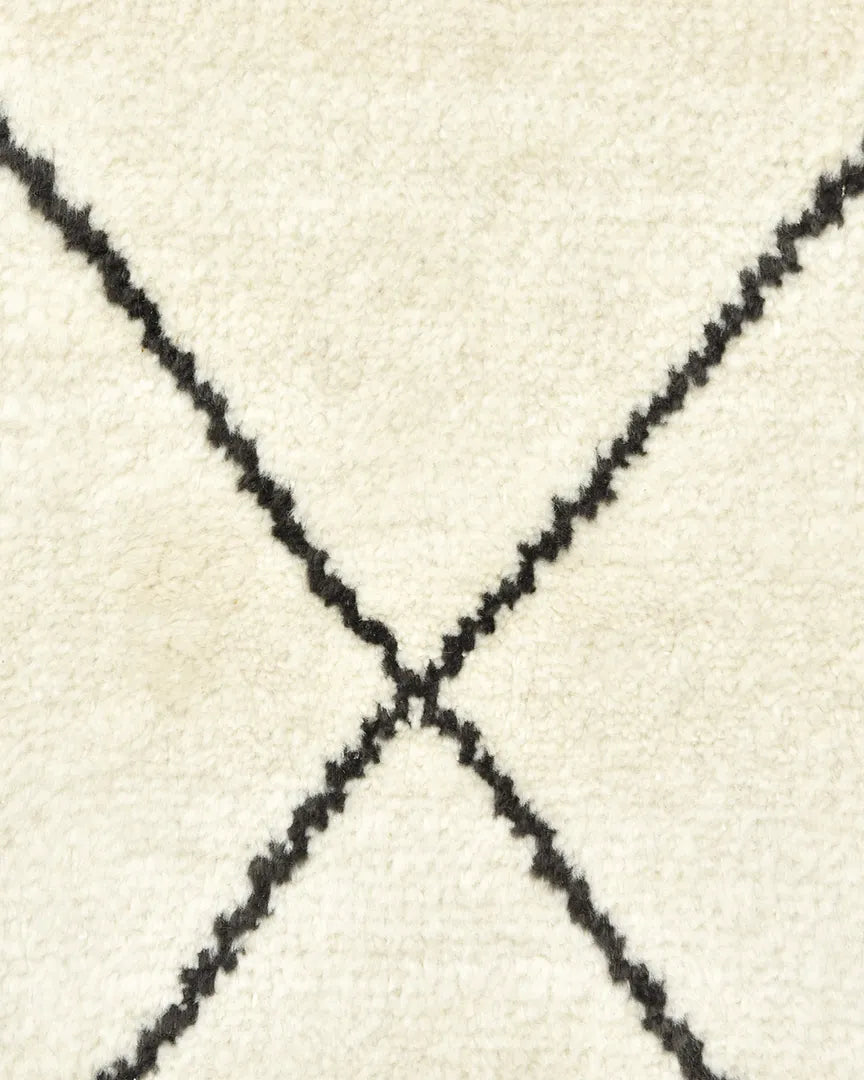 Solo Rugs - Wallis Hand-Knotted Bohemian Moroccan Area Rug -