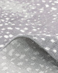 Solo Rugs - Louis Hand Knotted Contemporary Modern Animal Print Wool Black Area Rug -
