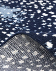 Solo Rugs - Louis Hand Knotted Contemporary Modern Animal Print Wool Black Area Rug -