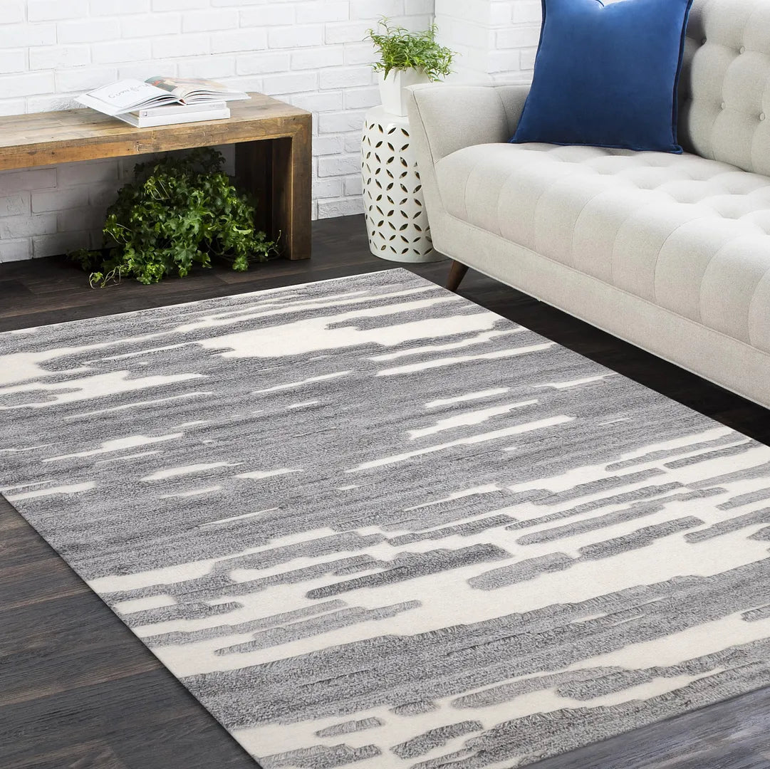 Solo Rugs - Maverick Hand-Knotted Contemporary Modern Area Rug -
