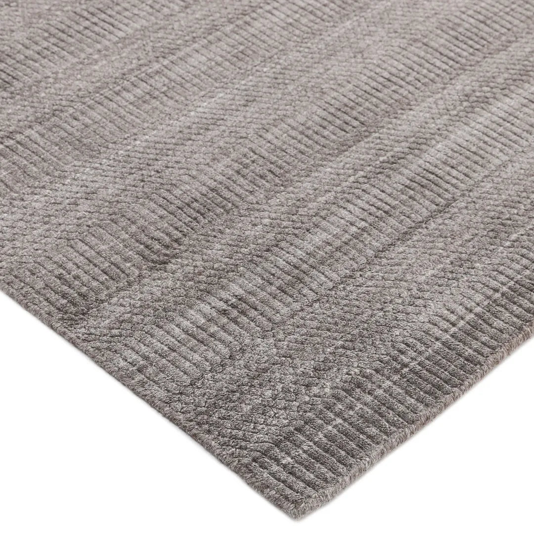 Solo Rugs - Sanam Hand Loomed Contemporary Solid Area Rug -