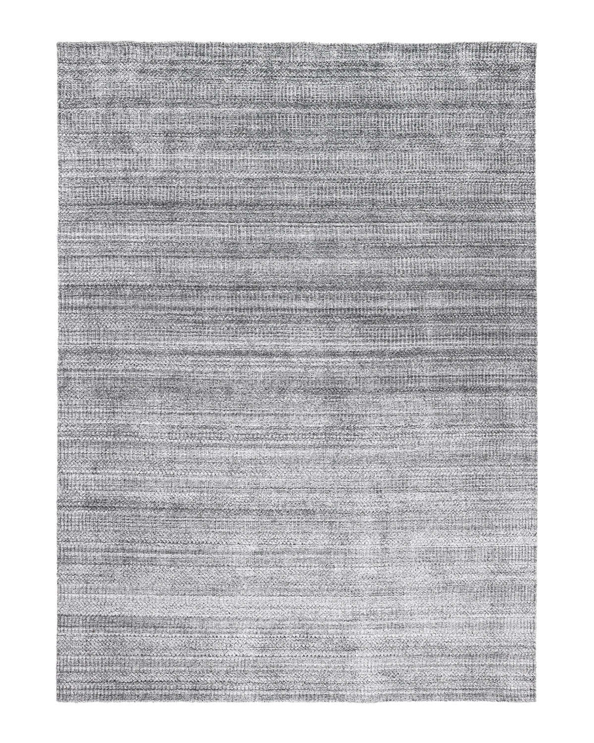 Solo Rugs - Sanam Hand Loomed Contemporary Solid Area Rug - 5X8 Gray Modern - Contemporary