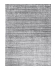 Solo Rugs - Sanam Hand Loomed Contemporary Solid Area Rug - 5X8 Gray Modern - Contemporary