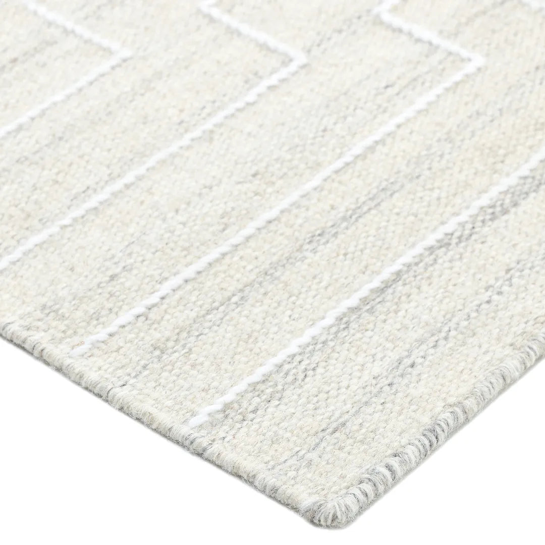 Solo Rugs - Barry Hand Woven Contemporary Flatweave Area Rug -