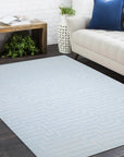 Solo Rugs - Barry Hand Woven Contemporary Flatweave Area Rug -