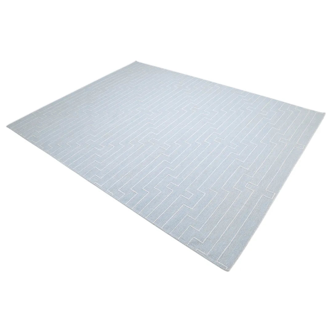 Solo Rugs - Barry Hand Woven Contemporary Flatweave Area Rug -