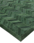Solo Rugs - Meir Handmade Contemporary Cowhide Area Rug -