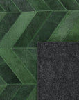 Solo Rugs - Meir Handmade Contemporary Cowhide Area Rug -