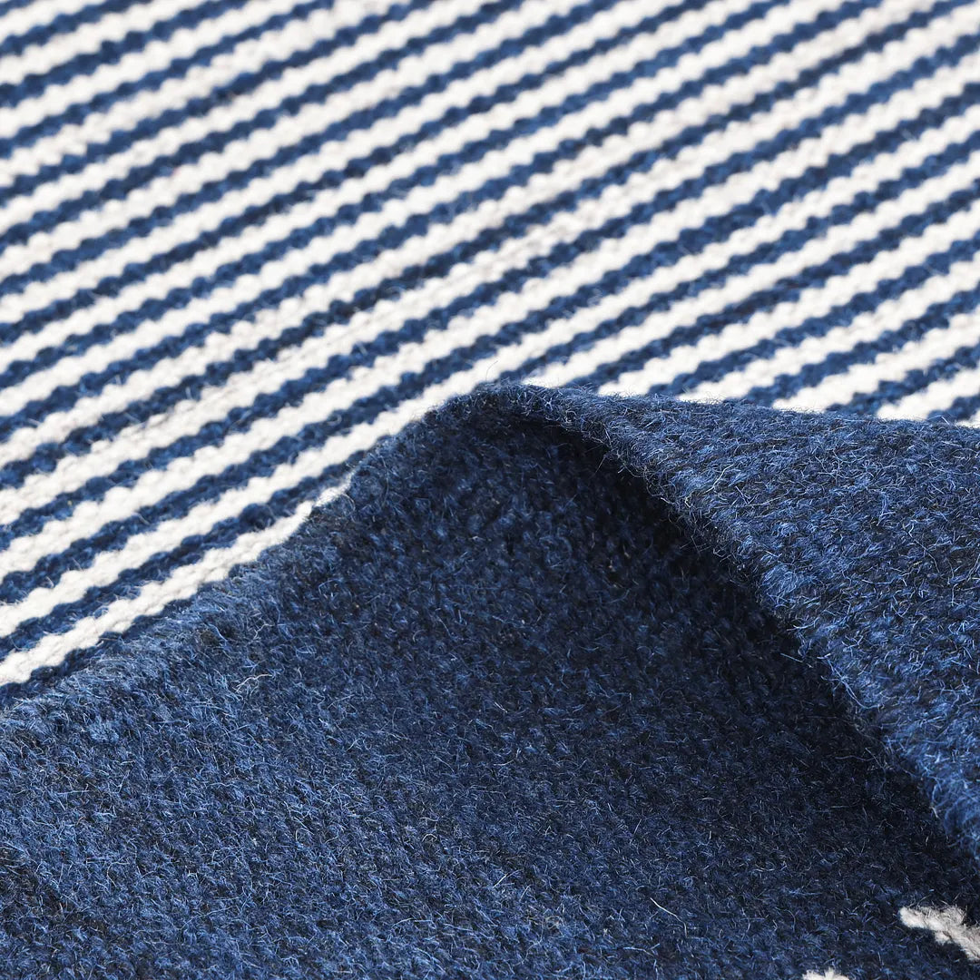 Solo Rugs - George Hand Woven Contemporary Flatweave Area Rug -
