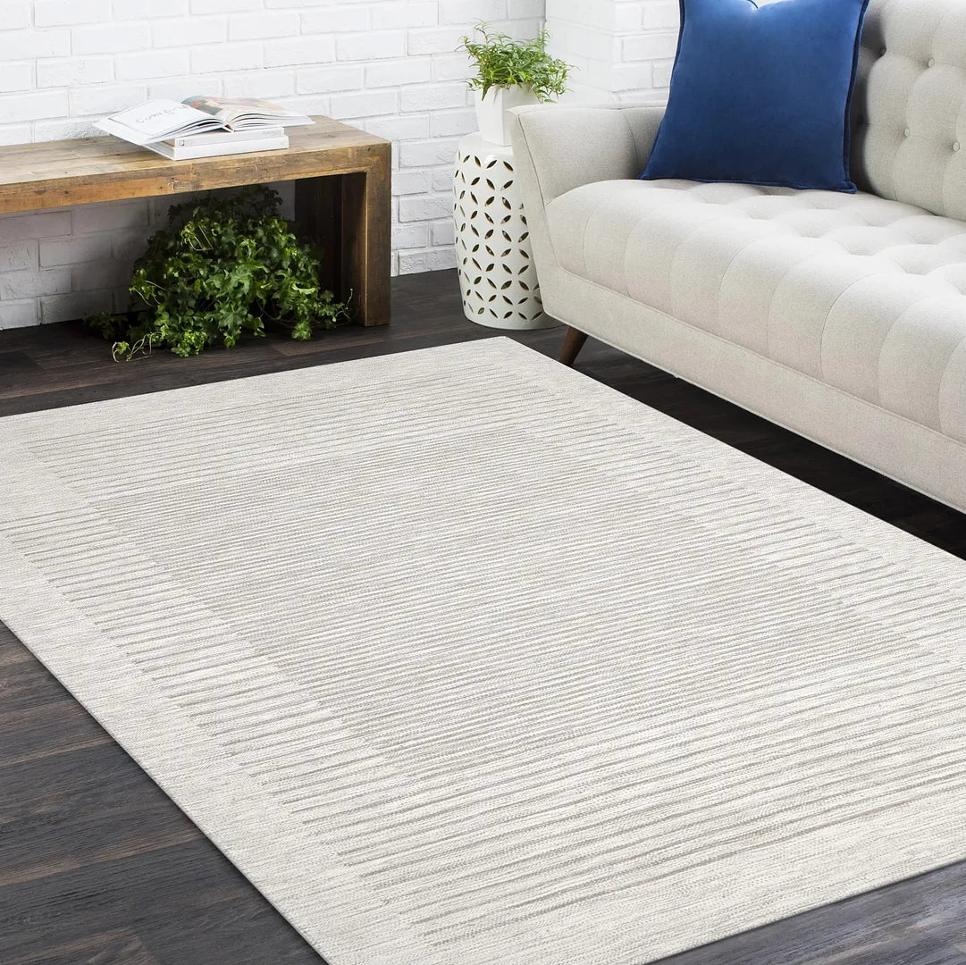 Solo Rugs - George Hand Woven Contemporary Flatweave Area Rug -