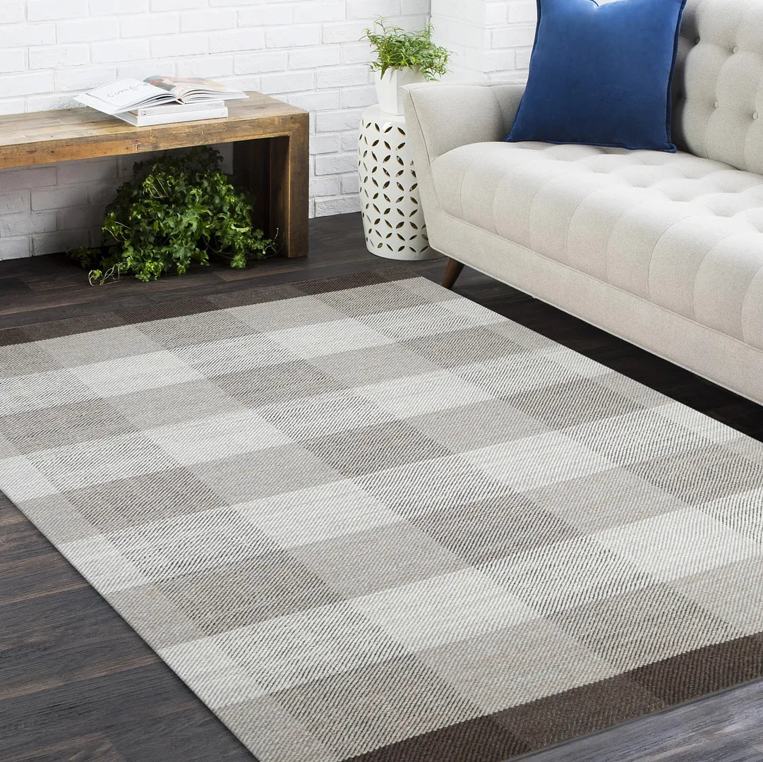 Solo Rugs - Carrie Hand Woven Contemporary Flatweave Area Rug -