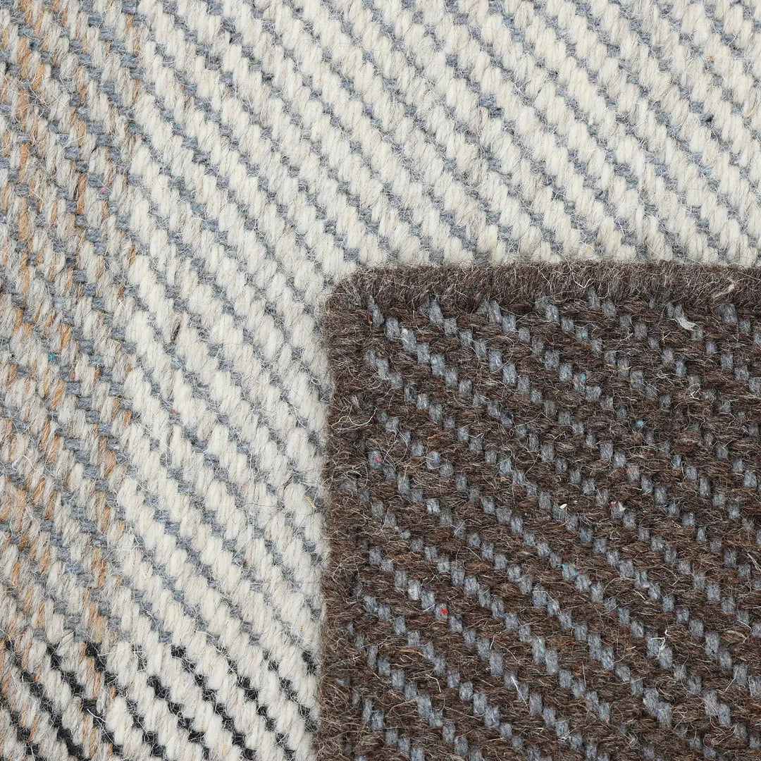 Solo Rugs - Carrie Hand Woven Contemporary Flatweave Area Rug -