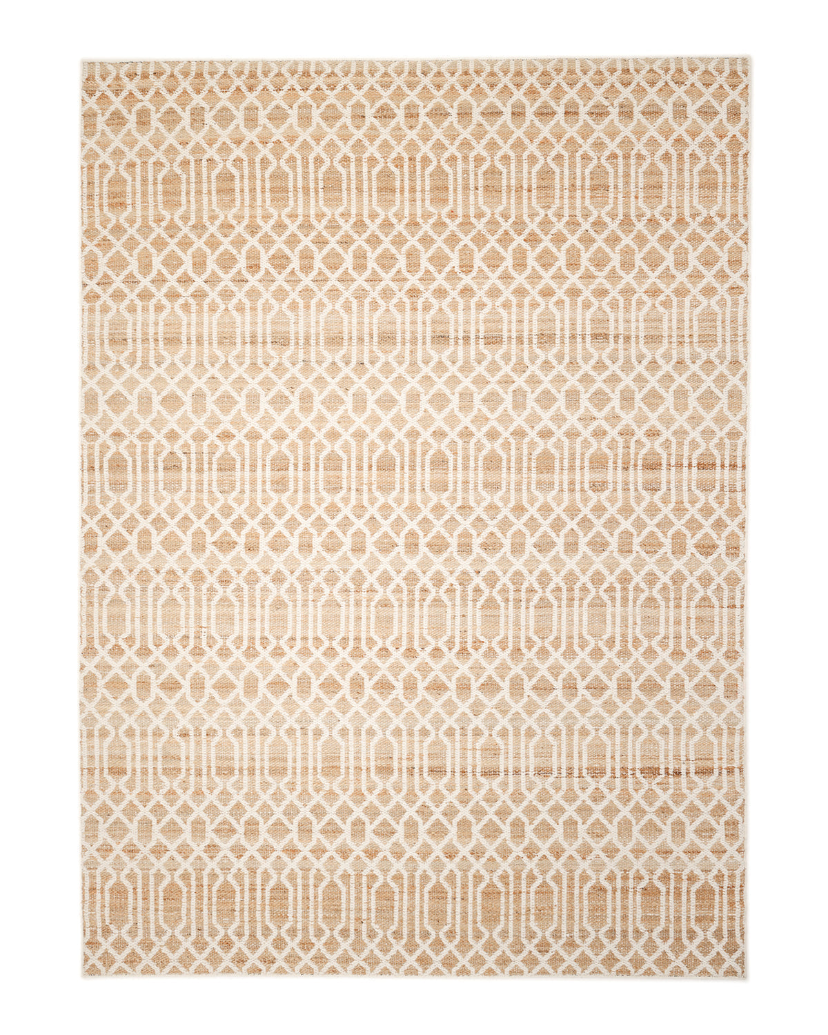 Solo Rugs - Sophie Hand Woven Contemporary Transitional Jute Area Rug - 3X5 Ivory Modern - Contemporary