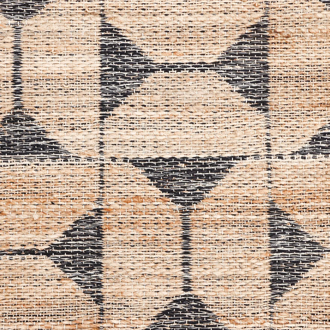 Solo Rugs - Elle Hand Woven Contemporary Transitional Jute Runner -