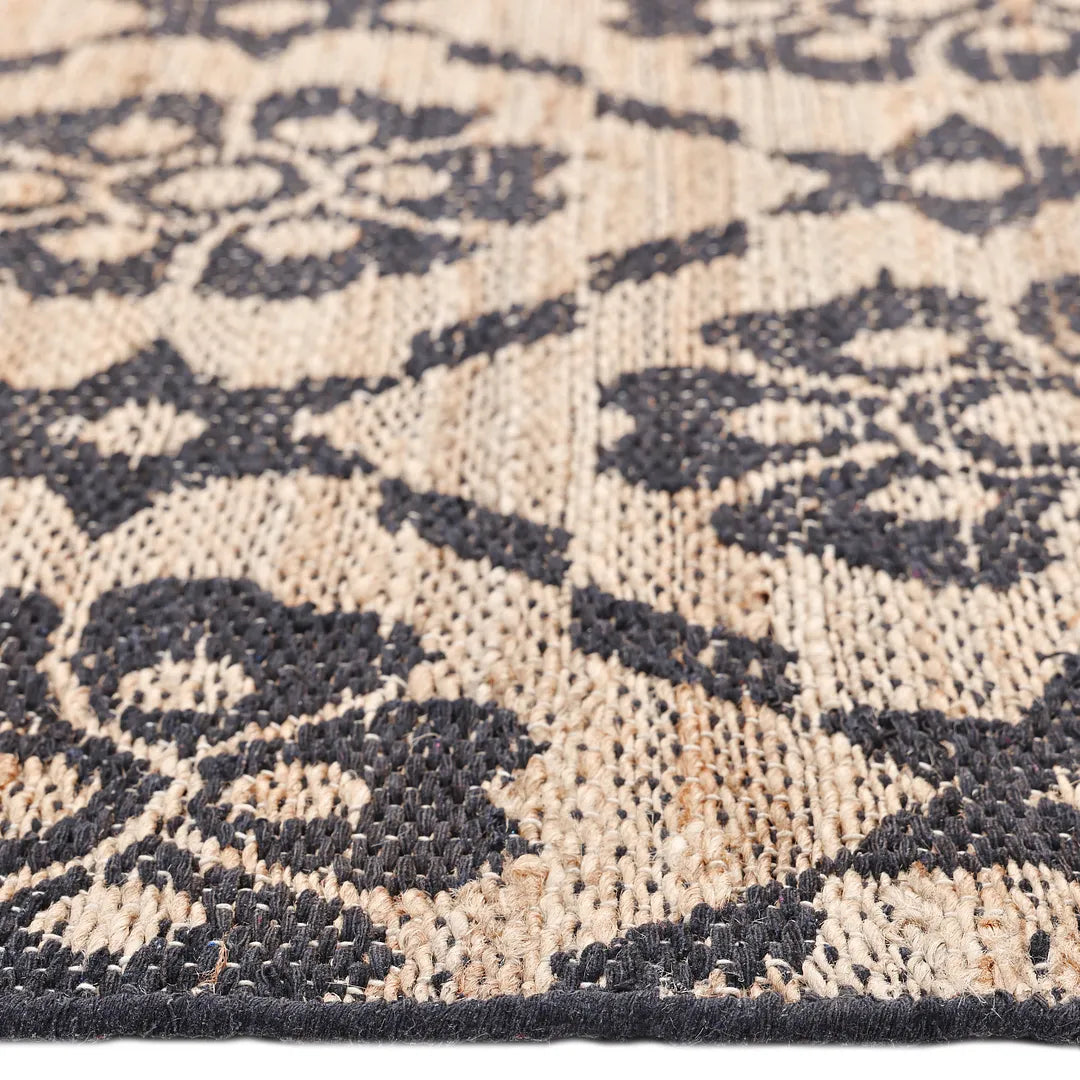 Solo Rugs - Edith Hand Woven Contemporary Transitional Jute Area Rug -