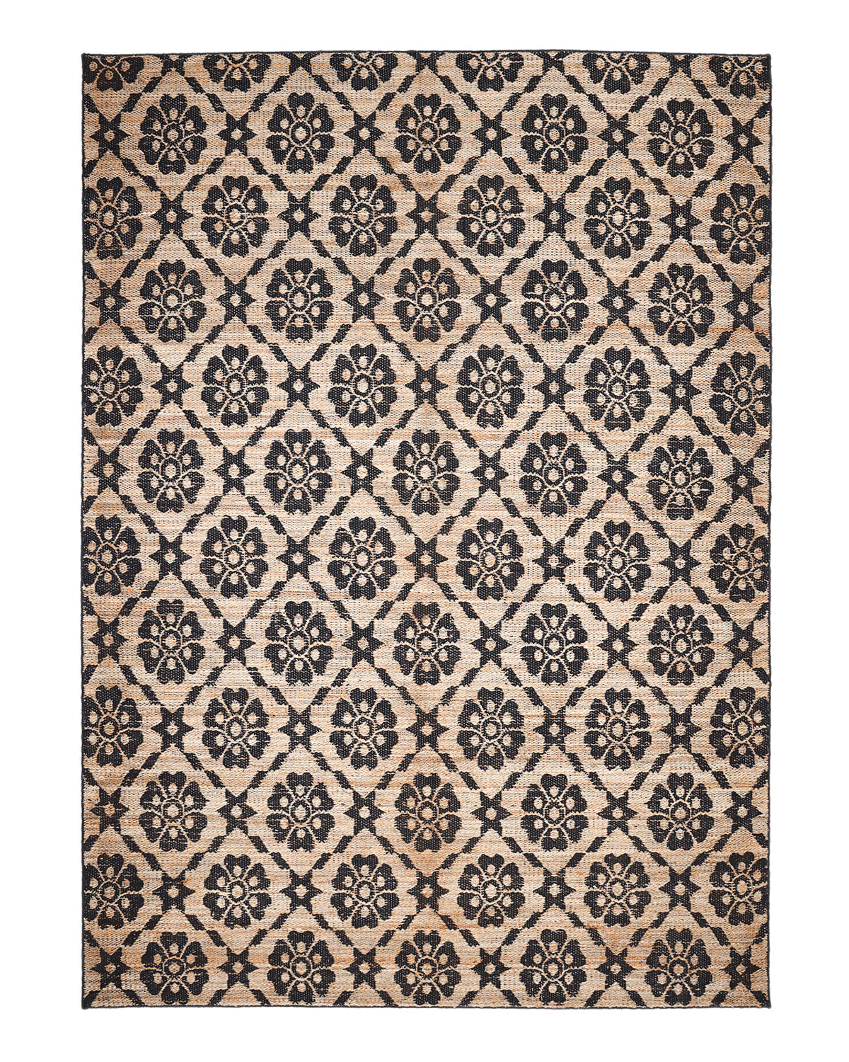Solo Rugs - Edith Hand Woven Contemporary Transitional Jute Area Rug - Brown Modern - Contemporary