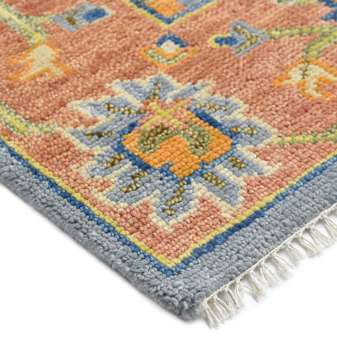 Solo Rugs - Liza Hand Knotted Contemporary Transitional Area Rug -