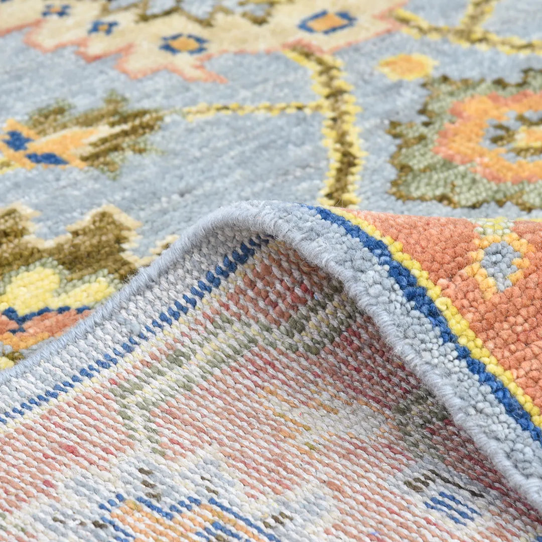 Solo Rugs - Liza Hand Knotted Contemporary Transitional Area Rug -