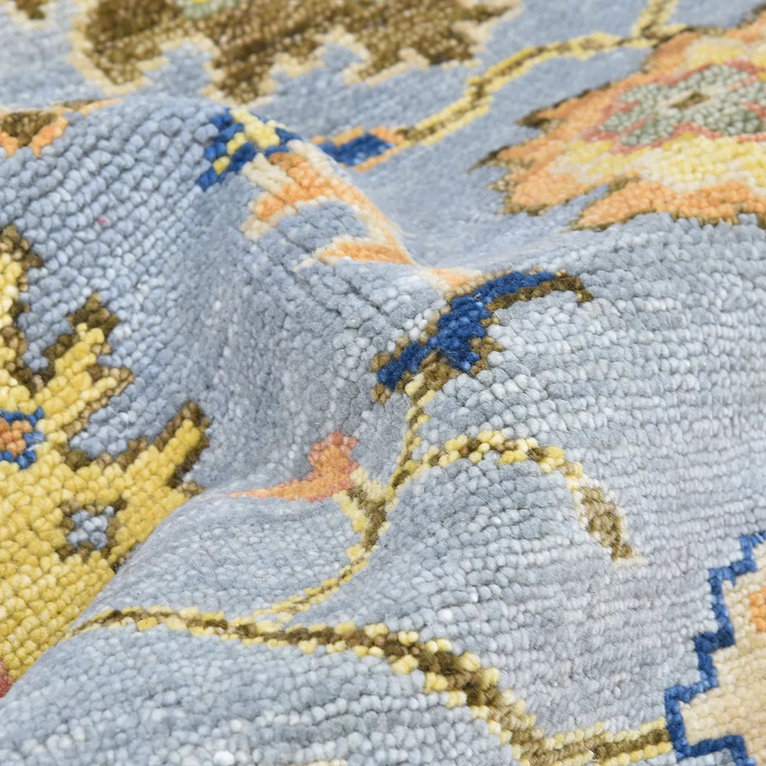 Solo Rugs - Liza Hand Knotted Contemporary Transitional Area Rug -