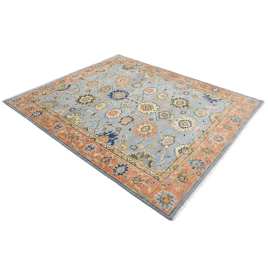 Solo Rugs - Liza Hand Knotted Contemporary Transitional Area Rug -