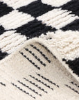 Solo Rugs - Stamford Hand Knotted Modern - Contemporary Black Area Rug -