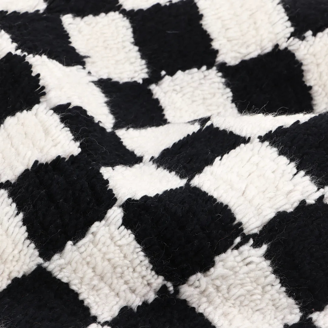 Solo Rugs - Stamford Hand Knotted Modern - Contemporary Black Area Rug -