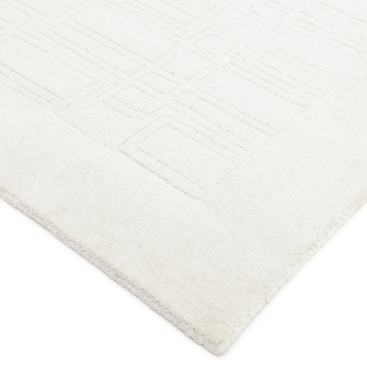 Solo Rugs - Sterling Hand Knotted Solid Area Rug -