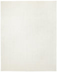 Solo Rugs - Sterling Hand Knotted Solid Area Rug - 5 x 8 Ivory Modern - Contemporary