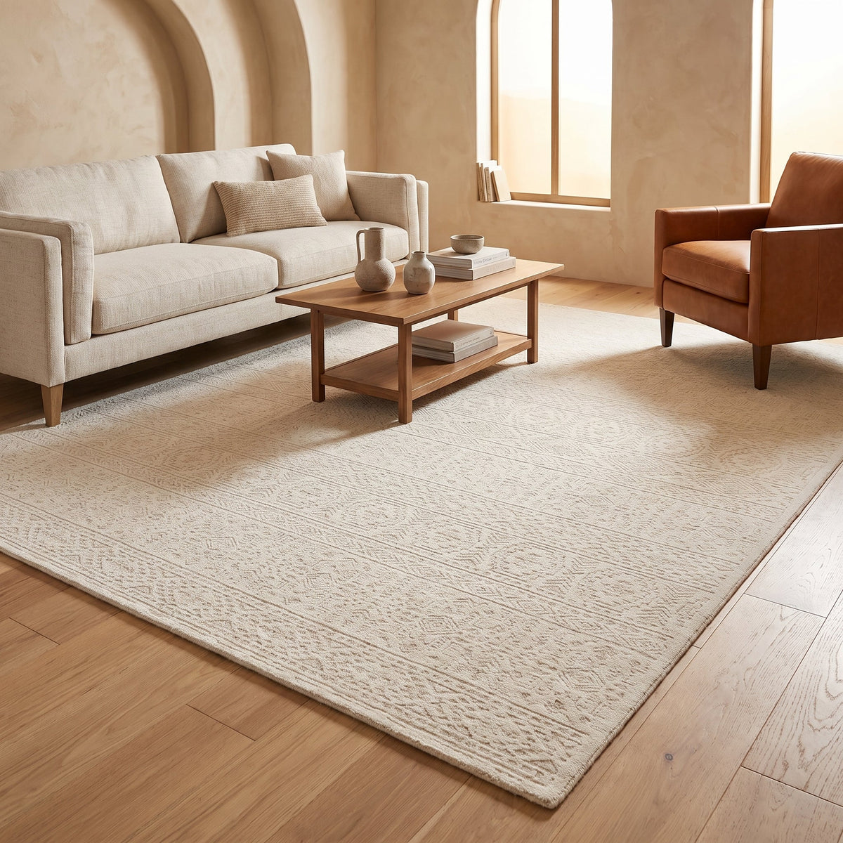 Solo Rugs - Fallkirk Hand Loomed Area Rug -