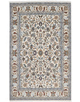 Solo Rugs - Elgin Hand Knotted Area Rug - 3X5 Ivory Modern - Contemporary
