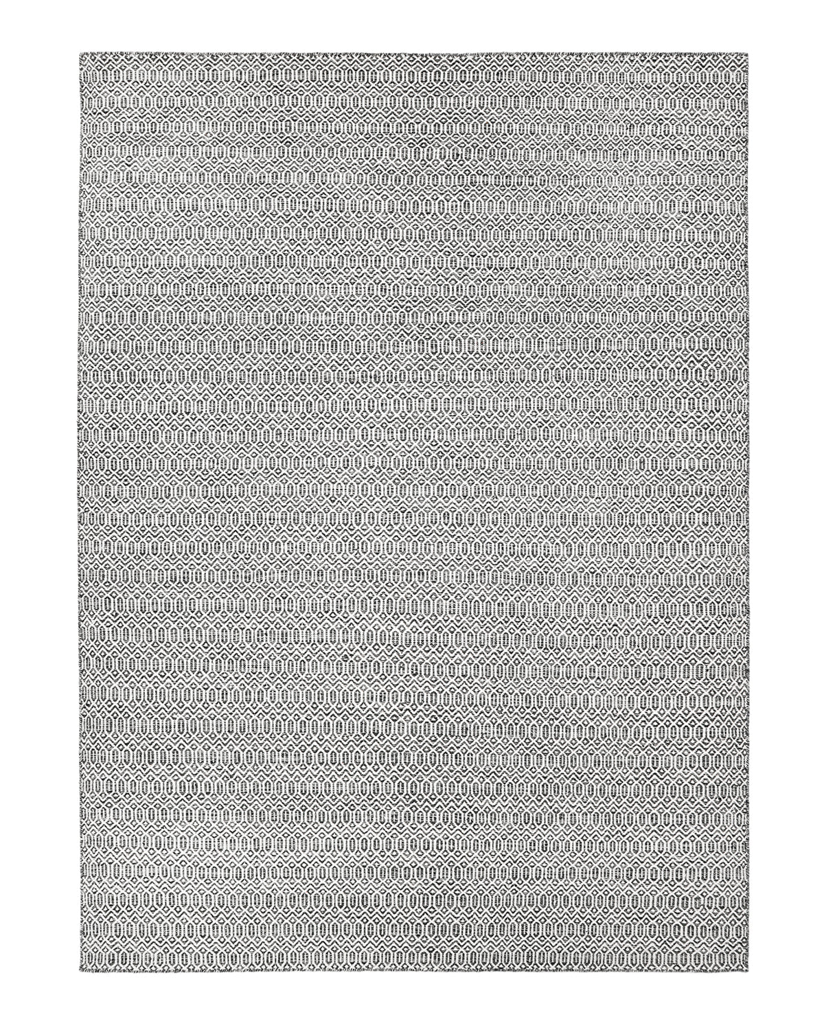 Solo Rugs - Chatham Hand Woven Contemporary Flatweave Area Rug - Charcoal Modern - Contemporary