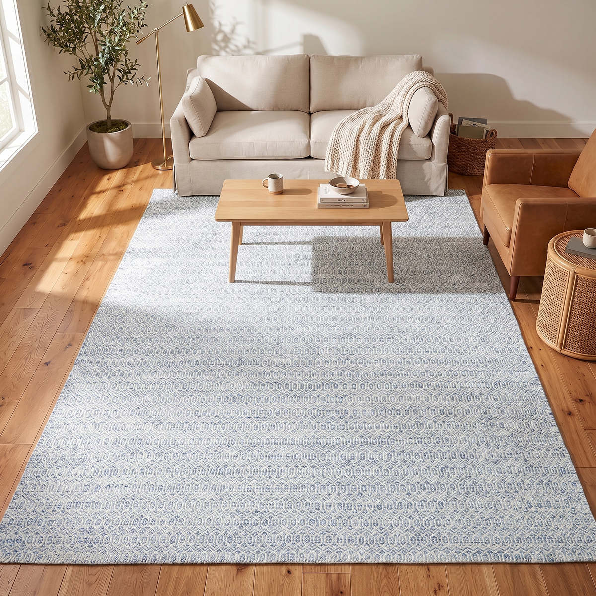 Solo Rugs - Chatham Hand Woven Contemporary Flatweave Area Rug -