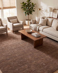 Solo Rugs - Simi Hand Loomed Bohemian Gabbeh Area Rug -