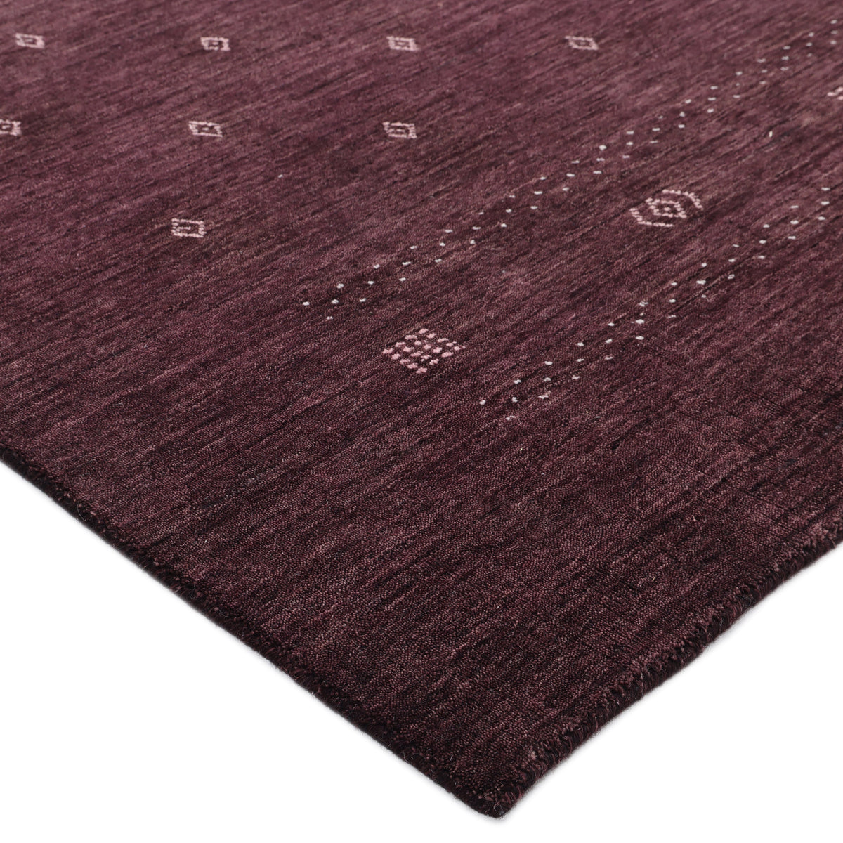 Solo Rugs - Simi Hand Loomed Bohemian Gabbeh Area Rug -