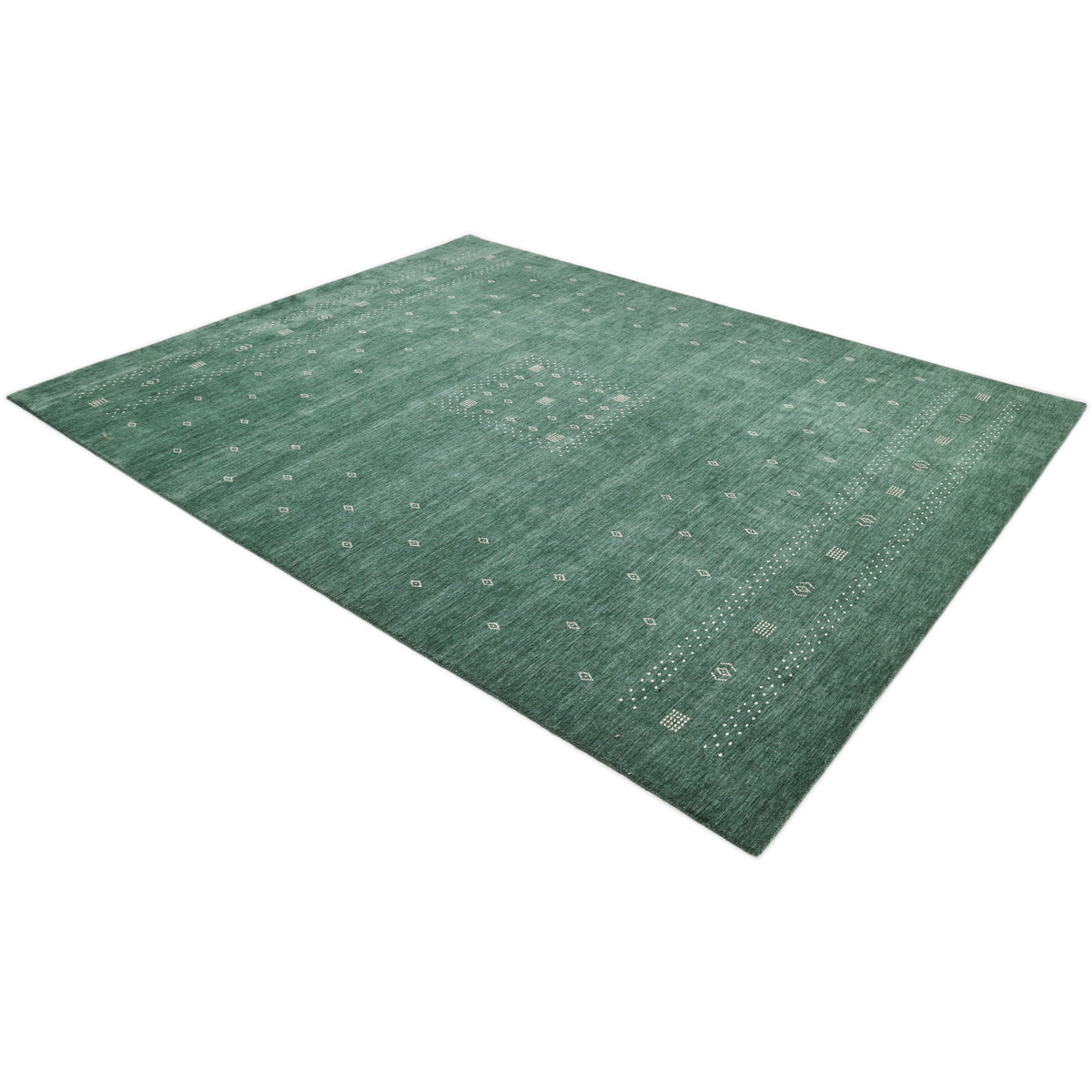 Solo Rugs - Simi Hand Loomed Bohemian Gabbeh Area Rug -