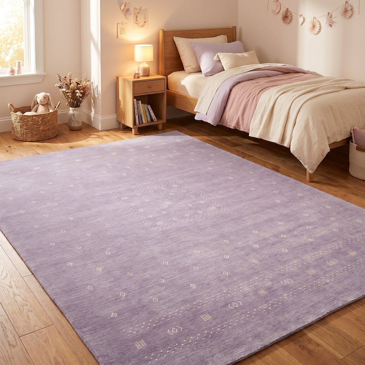 Solo Rugs - Simi Kids Hand Loomed Tribal Area Rug -