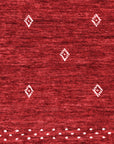 Solo Rugs - Simi Hand Loomed Bohemian Gabbeh Area Rug -
