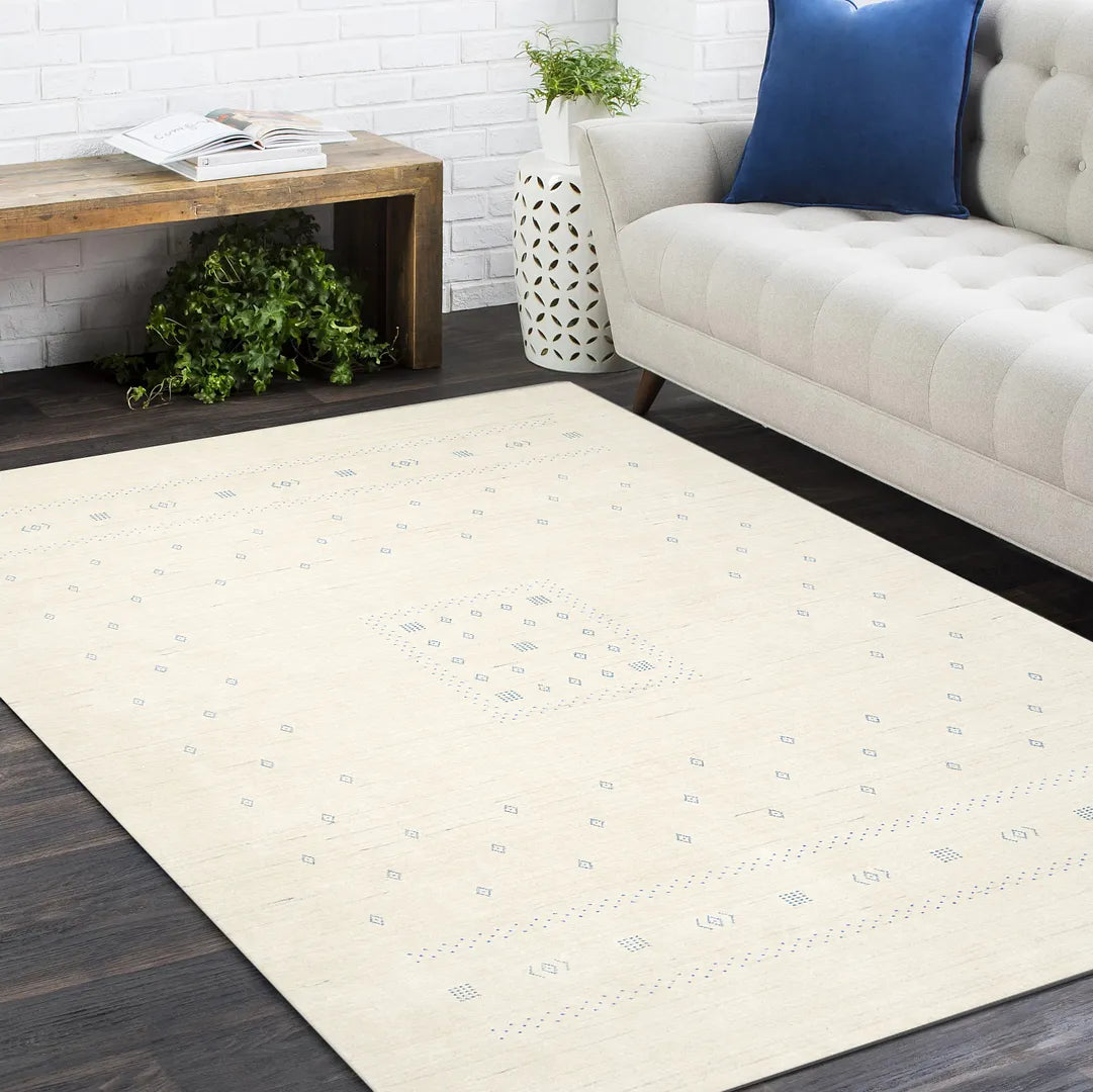 Solo Rugs - Simi Hand Loomed Bohemian Gabbeh Area Rug -