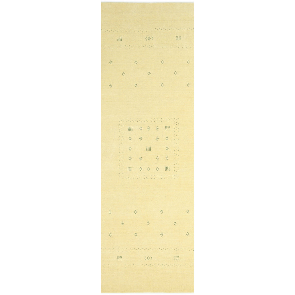 Solo Rugs - Simi Kids Hand Loomed Tribal Area Rug - Runner Yellow Tribal
