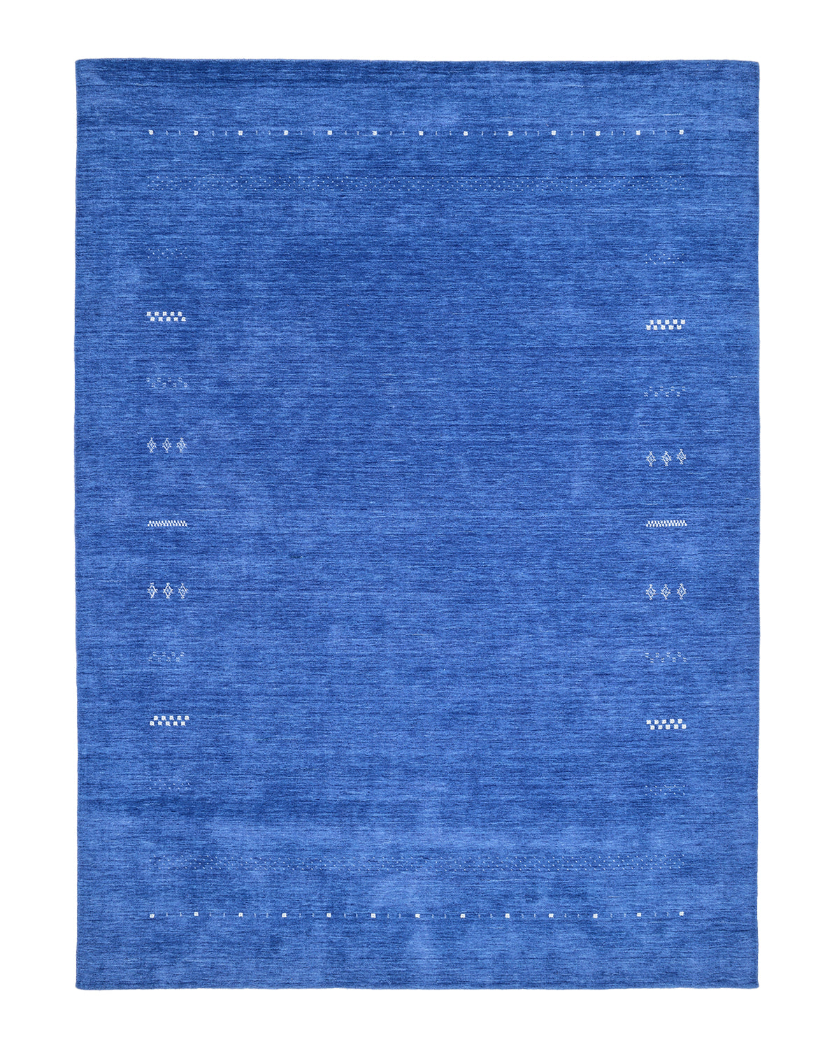 Solo Rugs - Hartford Hand Loomed Boho Navy Area Rug - Navy Boho