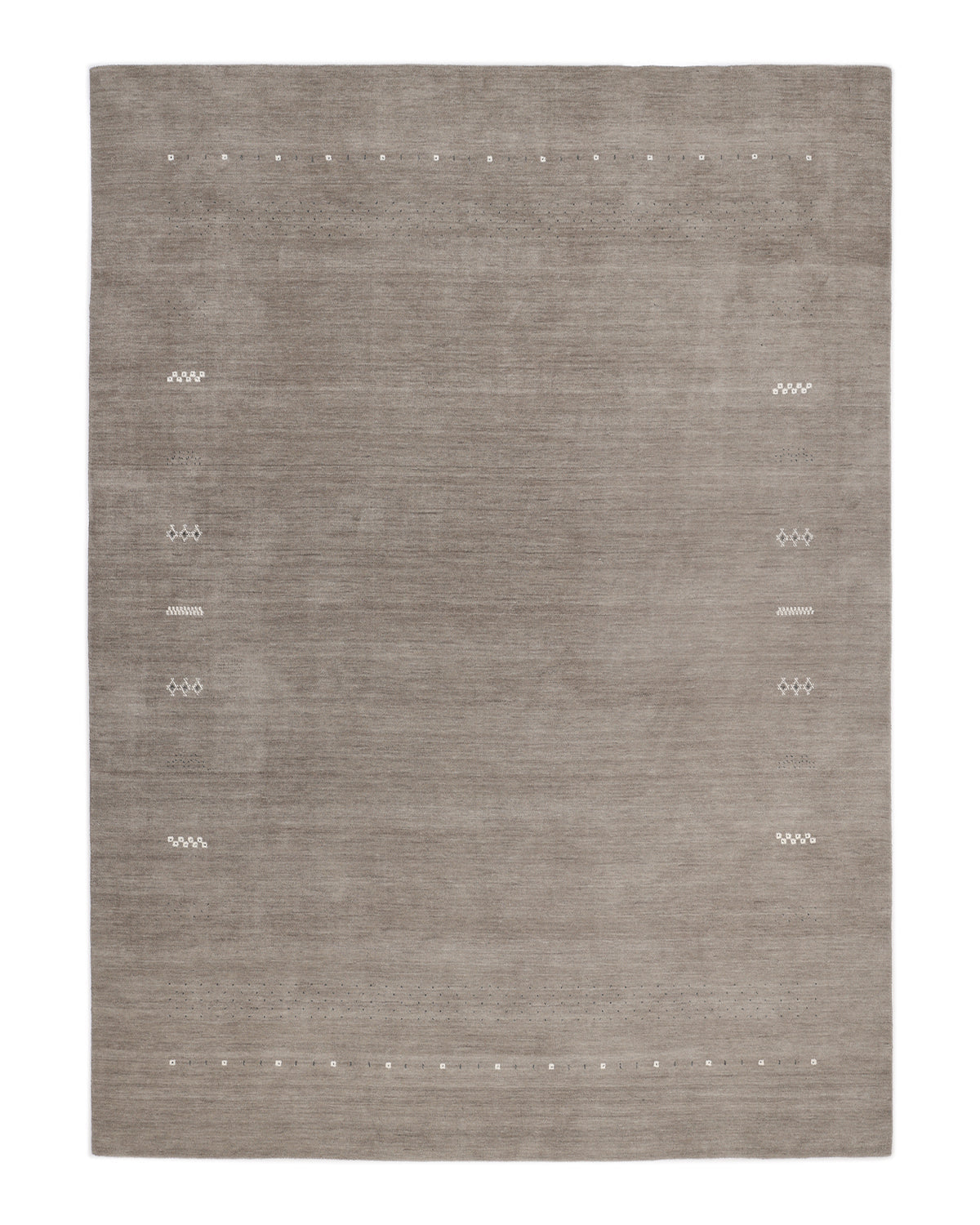 Solo Rugs - Hartford Hand Loomed Boho Navy Area Rug - Brown Boho