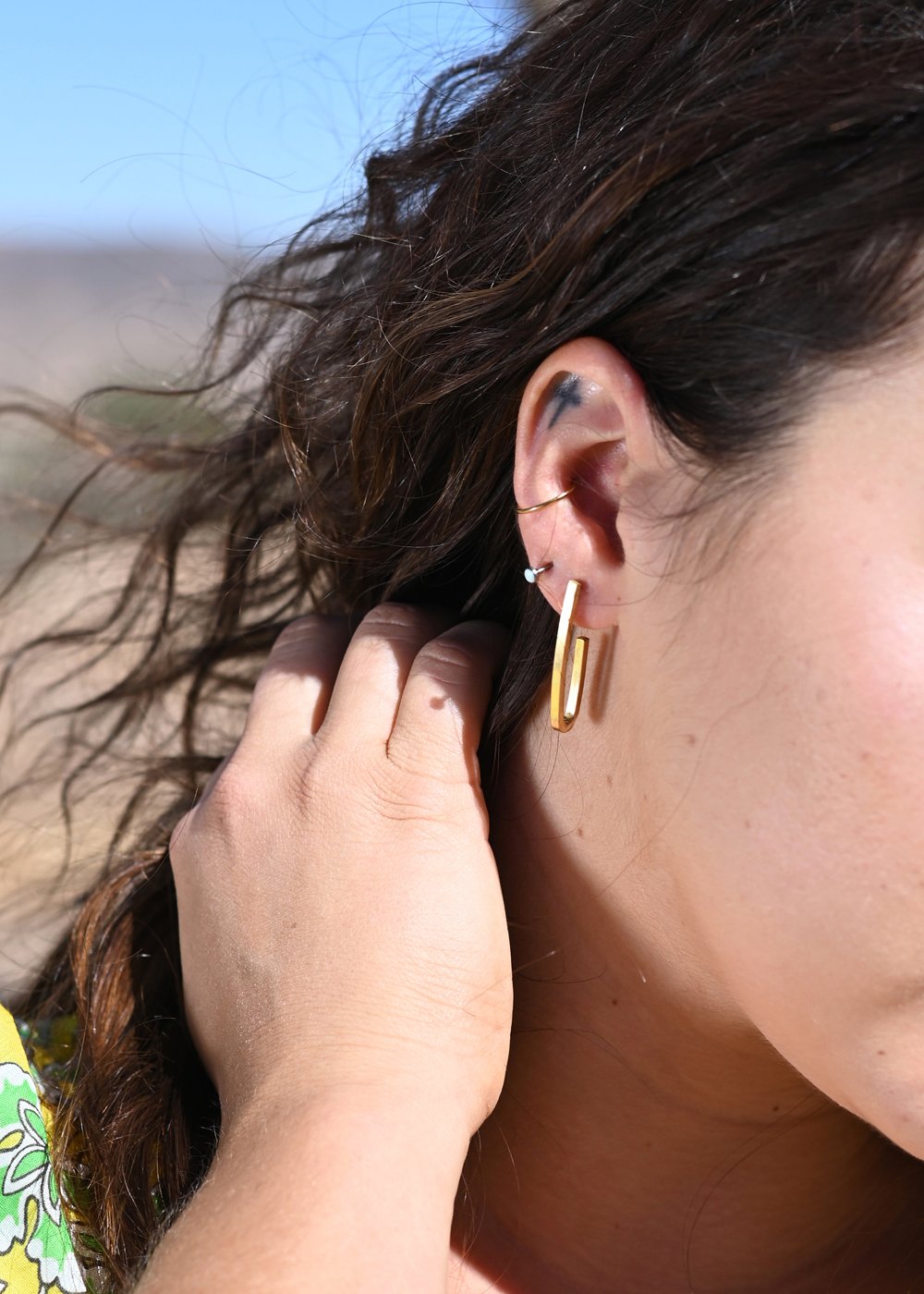 Peter + June - San Diego Hoops - Raw Brass -