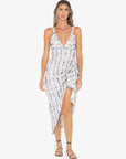 JBQ - Sasha Dress - Blue Oatmeal -