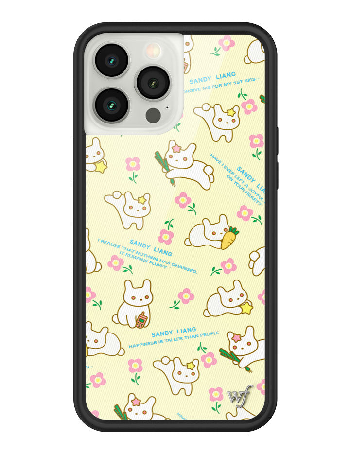 Wildflower - Sandy Liang Bunny Gift Wrap iPhone Case -