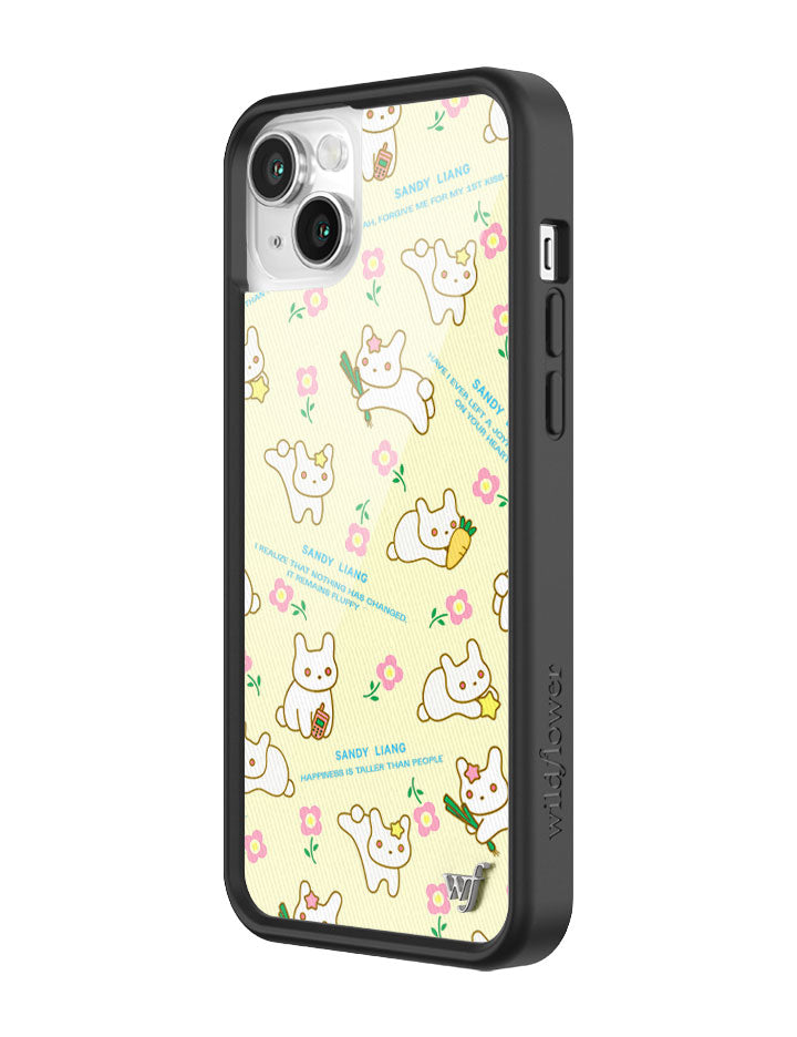 Wildflower - Sandy Liang Bunny Gift Wrap iPhone Case -