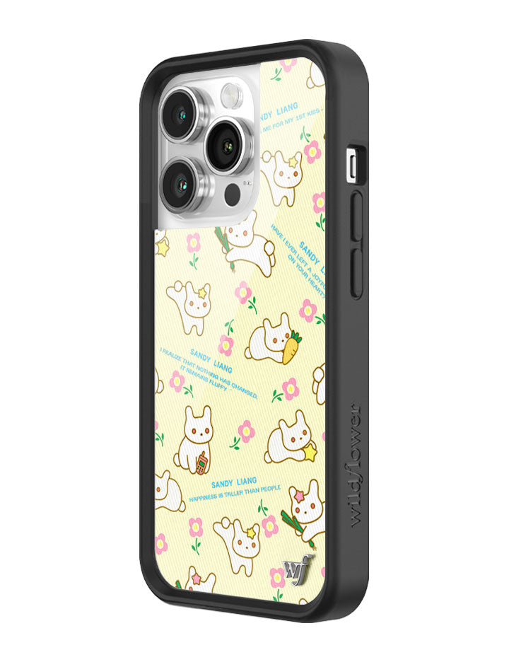 Wildflower - Sandy Liang Bunny Gift Wrap iPhone Case -