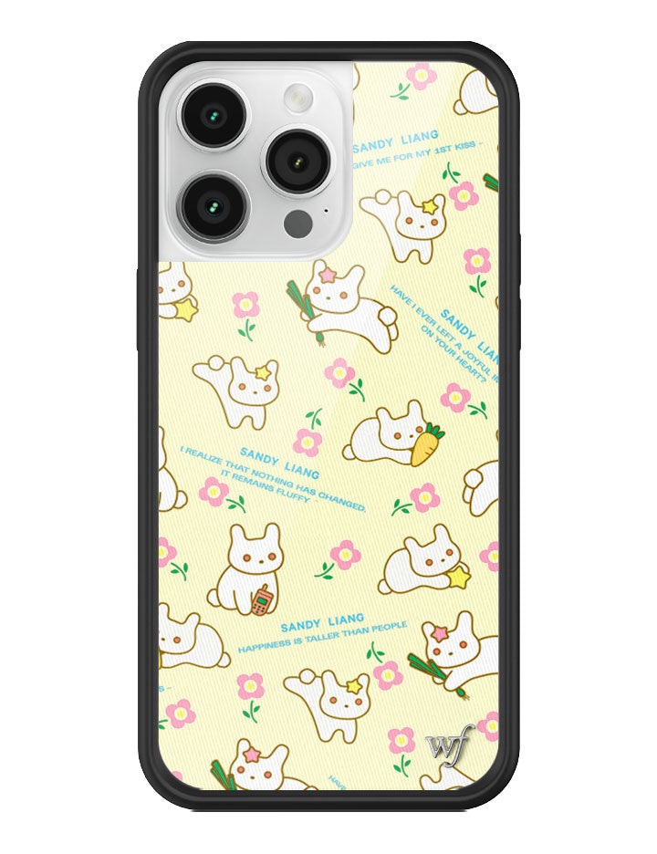Wildflower - Sandy Liang Bunny Gift Wrap iPhone Case -