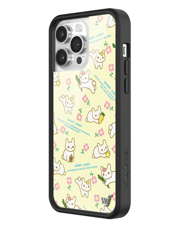Wildflower - Sandy Liang Bunny Gift Wrap iPhone Case -