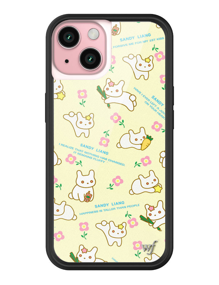 Wildflower - Sandy Liang Bunny Gift Wrap iPhone Case -